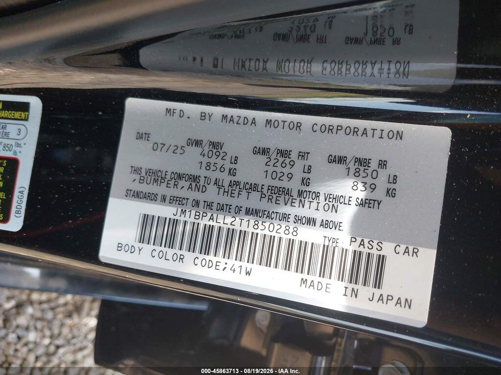 JM1BPALL2T1850288 2026 MAZDA MAZDA3 photo no. 9