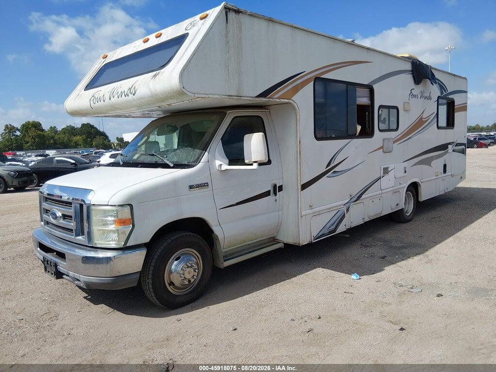 1FDWE3FSXADA96862 2010 FORD E-350 CUTAWAY photo no. 2