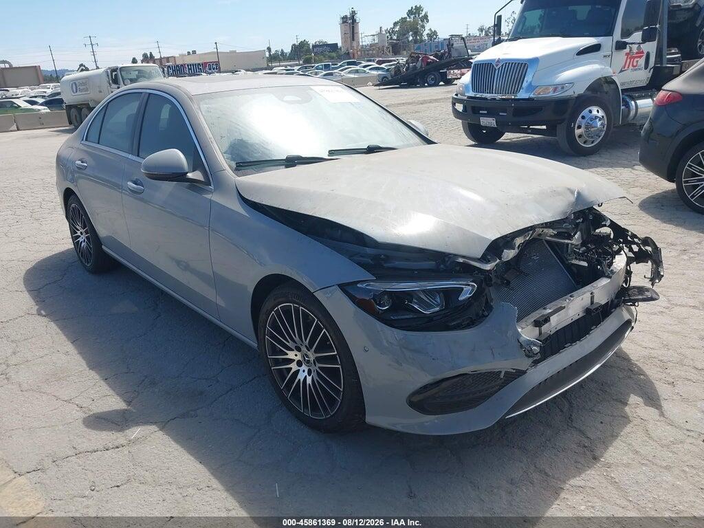 2025 MERCEDES-BENZ C 300 W1KAF4GB8SR277548