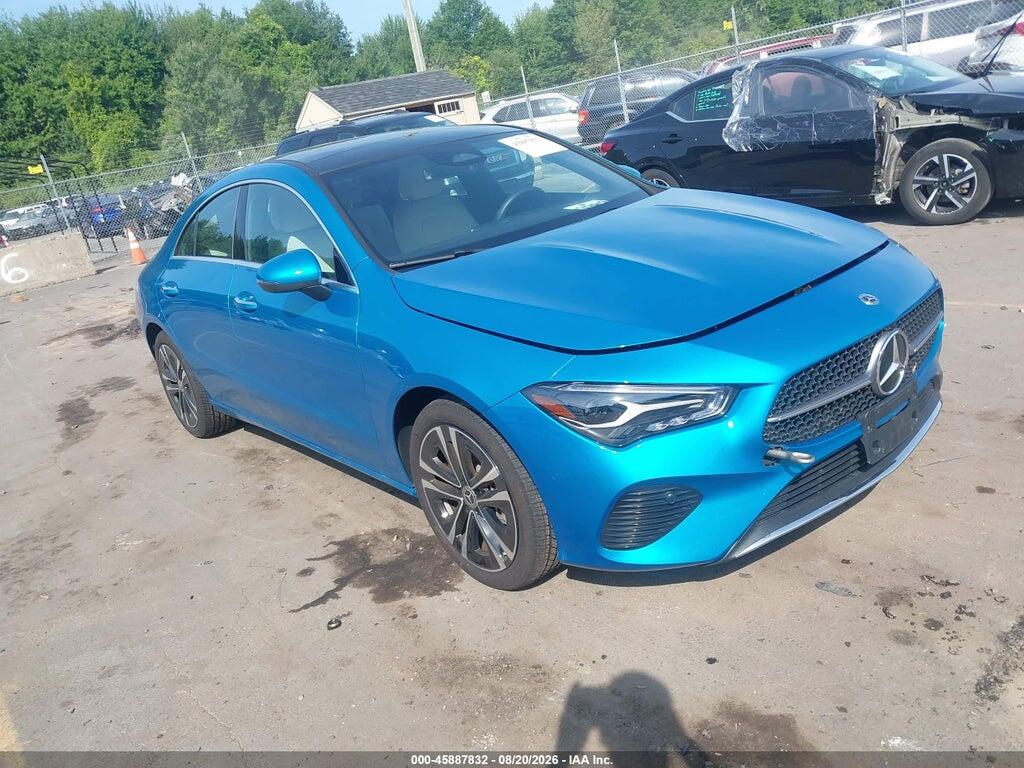 2025 MERCEDES-BENZ CLA 250 COUPE W1K5J4HB6SN552341