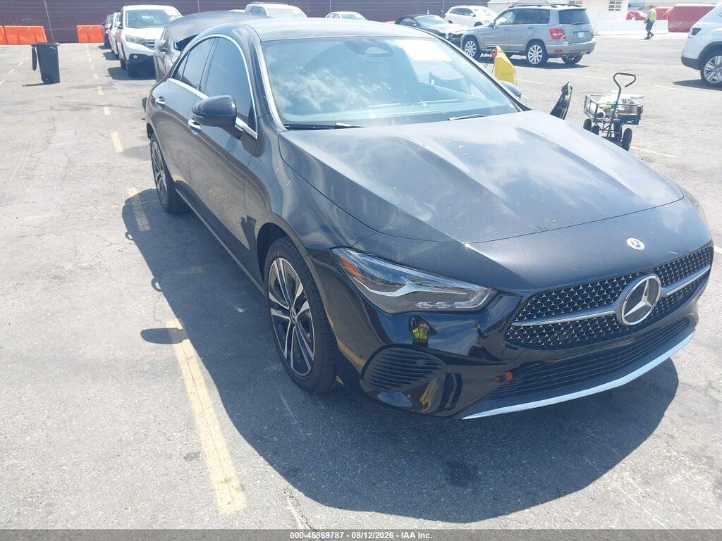 2025 MERCEDES-BENZ CLA 250 COUPE W1K5J4GB9SN522137