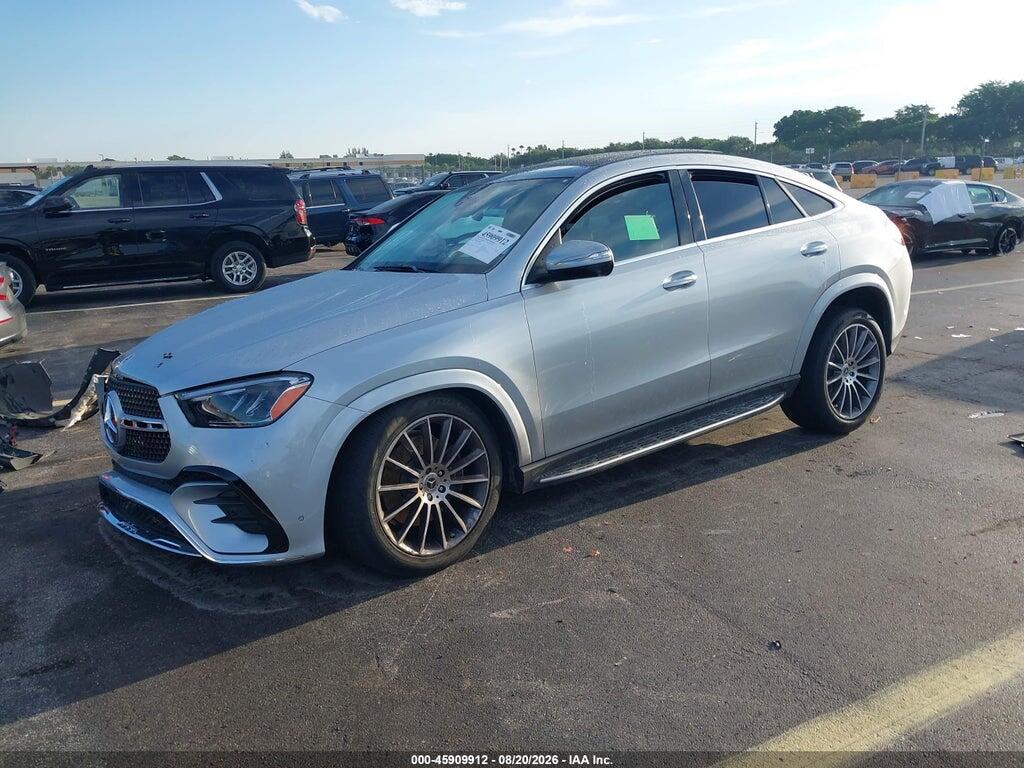 4JGFD5KB0SB299003 2025 MERCEDES-BENZ GLE 450 COUPE photo no. 2