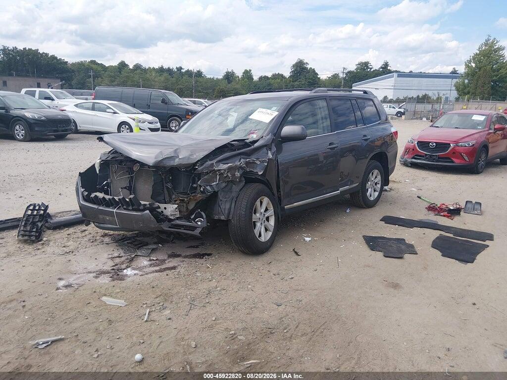 5TDBK3EHXCS111420 2012 TOYOTA HIGHLANDER photo no. 2
