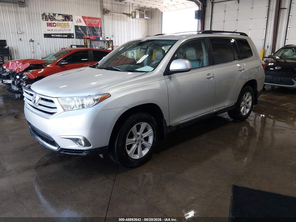 5TDBK3EH7CS093250 2012 TOYOTA HIGHLANDER photo no. 2