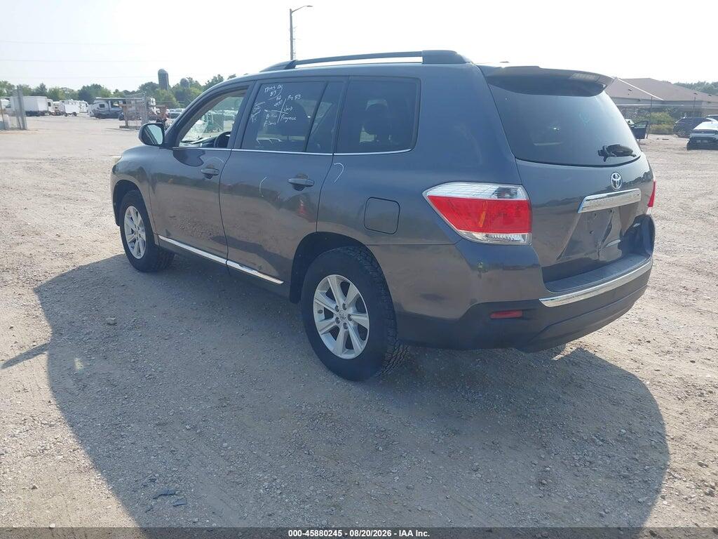 5TDBK3EH8CS156324 2012 TOYOTA HIGHLANDER photo no. 3
