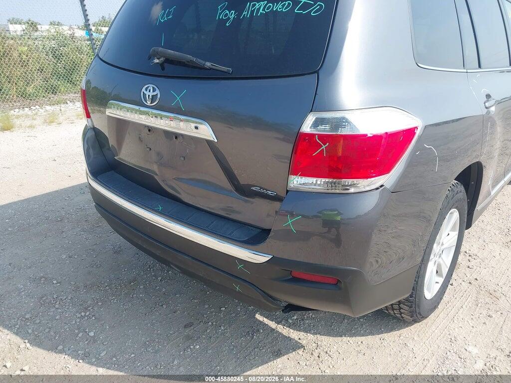 5TDBK3EH8CS156324 2012 TOYOTA HIGHLANDER photo no. 6