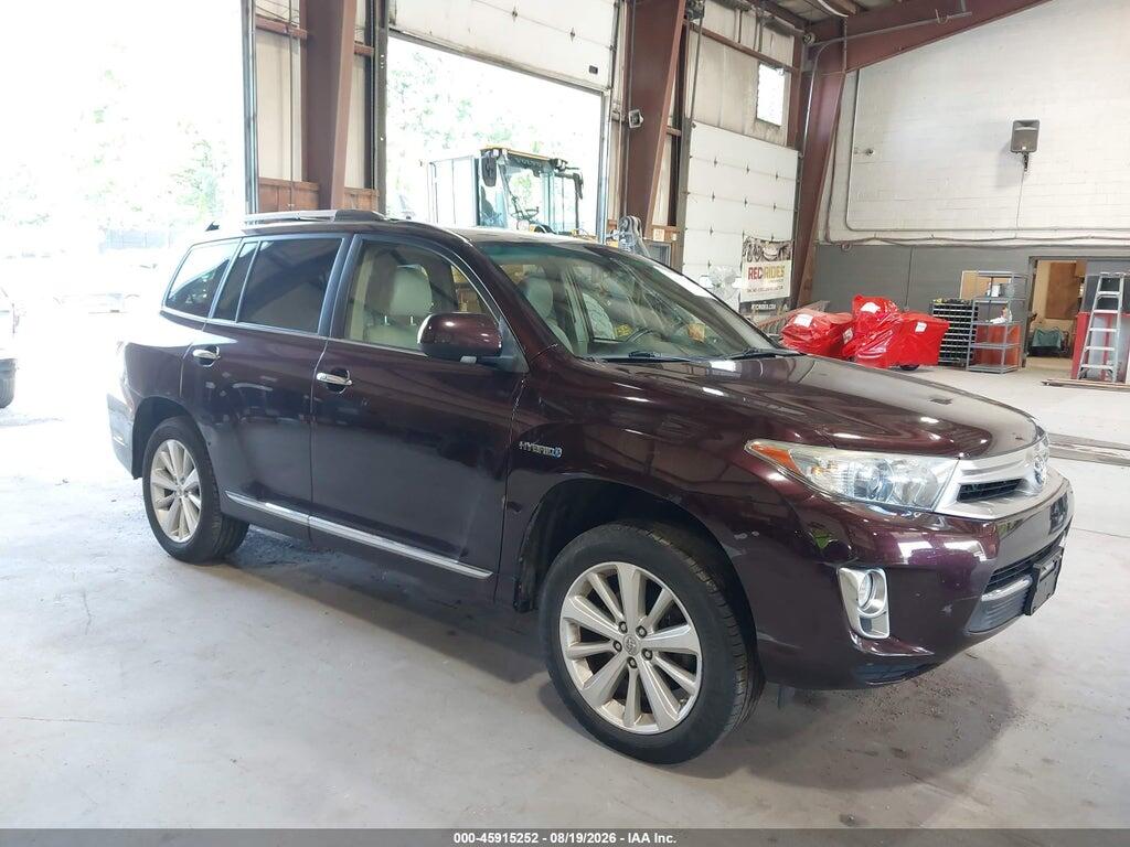 2012 TOYOTA HIGHLANDER HYBRID JTEDC3EH2C2008596