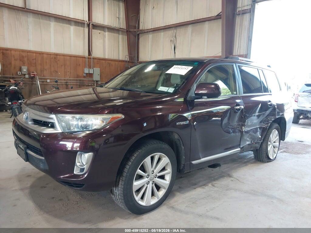 JTEDC3EH2C2008596 2012 TOYOTA HIGHLANDER HYBRID photo no. 2