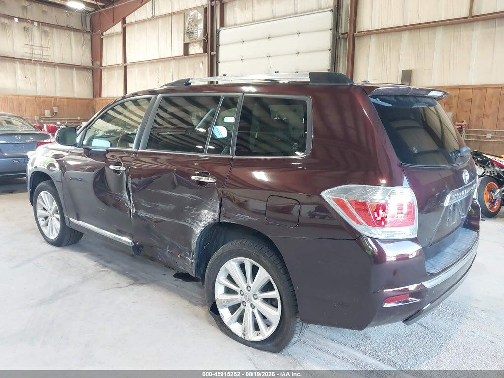JTEDC3EH2C2008596 2012 TOYOTA HIGHLANDER HYBRID photo no. 3
