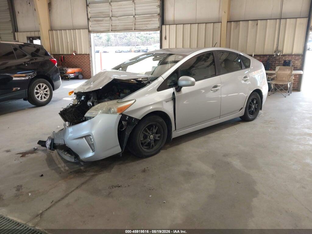 JTDKN3DU1C1496093 2012 TOYOTA PRIUS photo no. 2