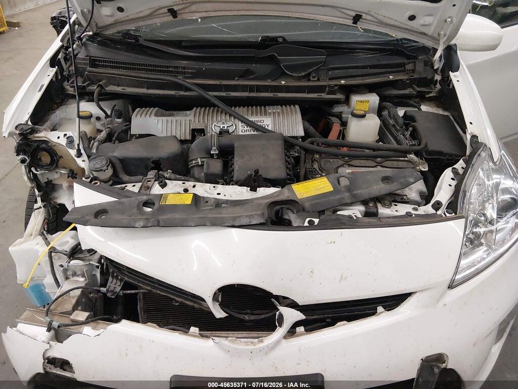 JTDKN3DU2C5375422 2012 TOYOTA PRIUS photo no. 10