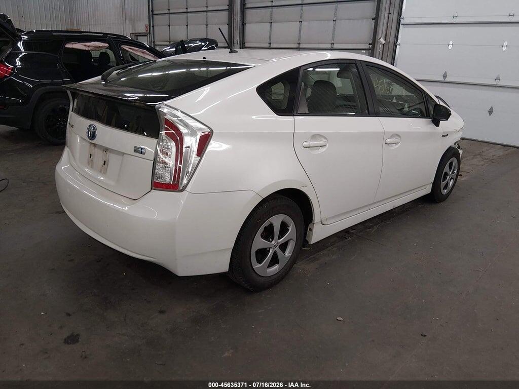 JTDKN3DU2C5375422 2012 TOYOTA PRIUS photo no. 4