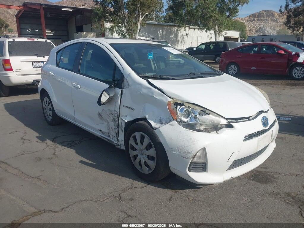2012 TOYOTA PRIUS C JTDKDTB38C1029783