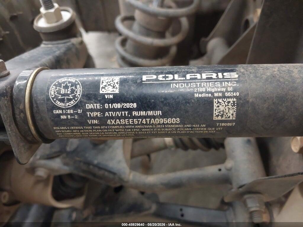 4XASEE574TA095603 2026 POLARIS SPORTSMAN photo no. 10