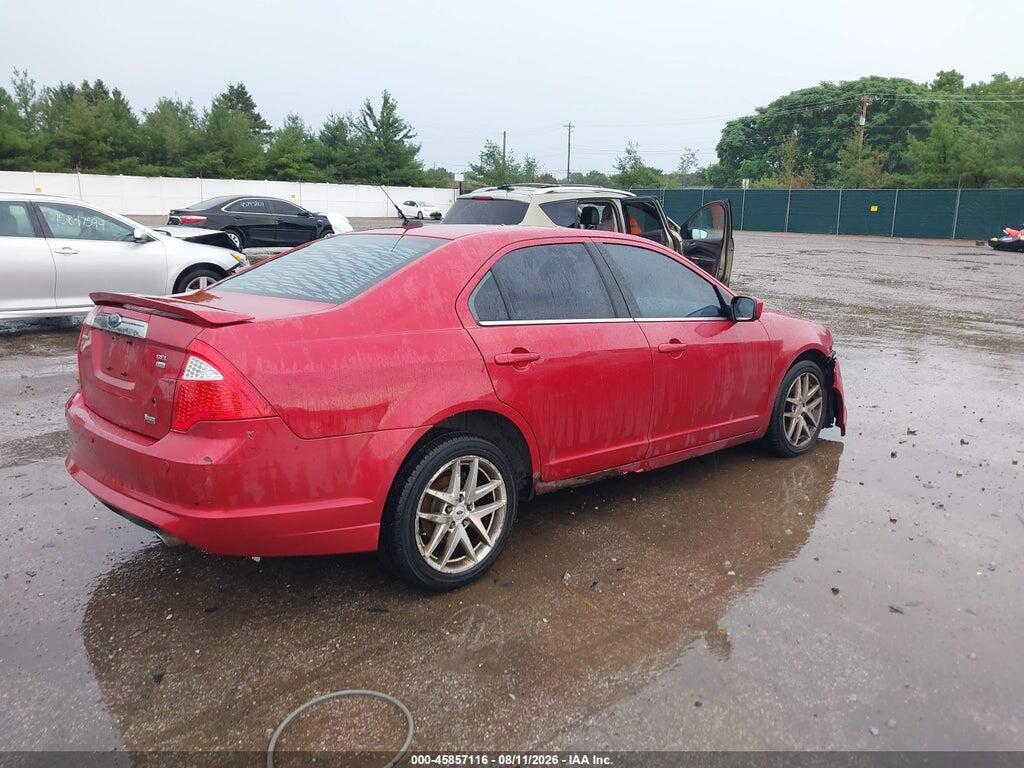 3FAHP0CG0AR296183 2010 FORD FUSION photo no. 4