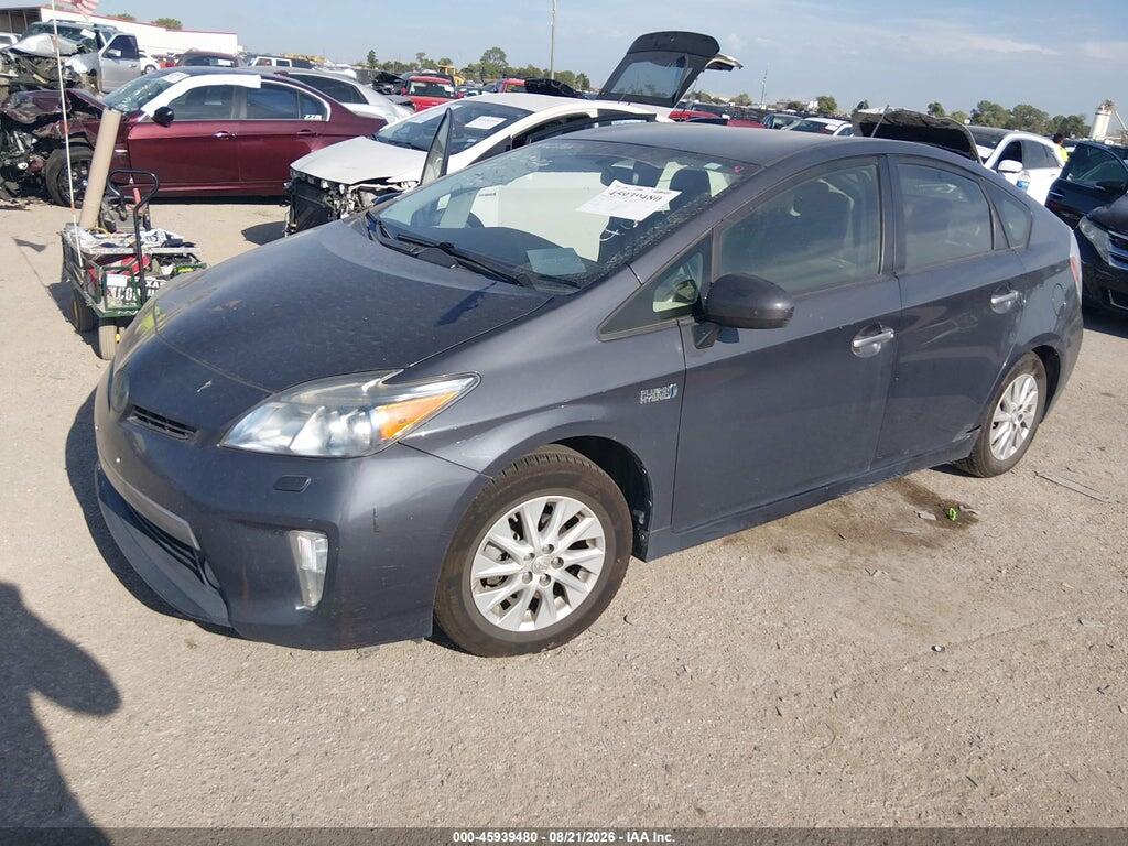 JTDKN3DP5C3004017 2012 TOYOTA PRIUS PLUG-IN photo no. 2