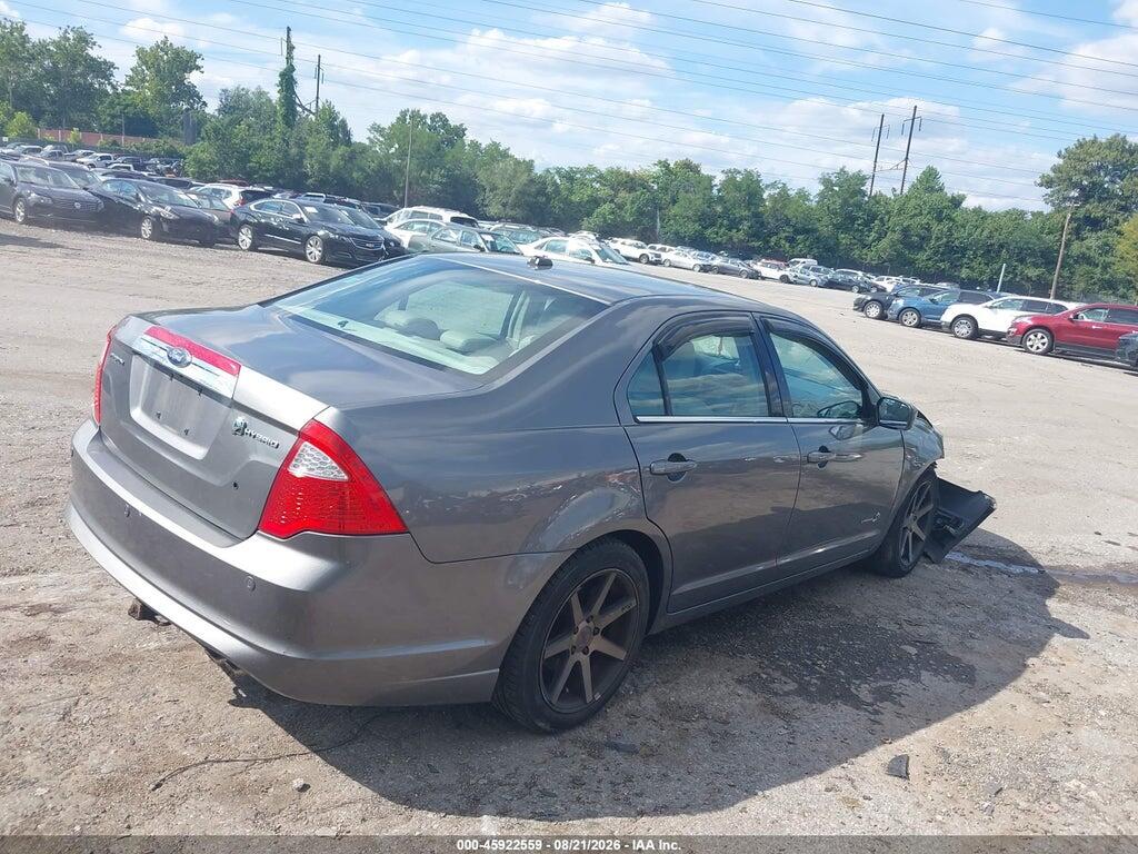3FADP0L39AR179262 2010 FORD FUSION HYBRID photo no. 4
