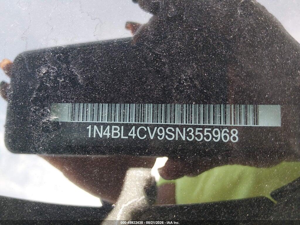 1N4BL4CV9SN355968 2025 NISSAN ALTIMA photo no. 9