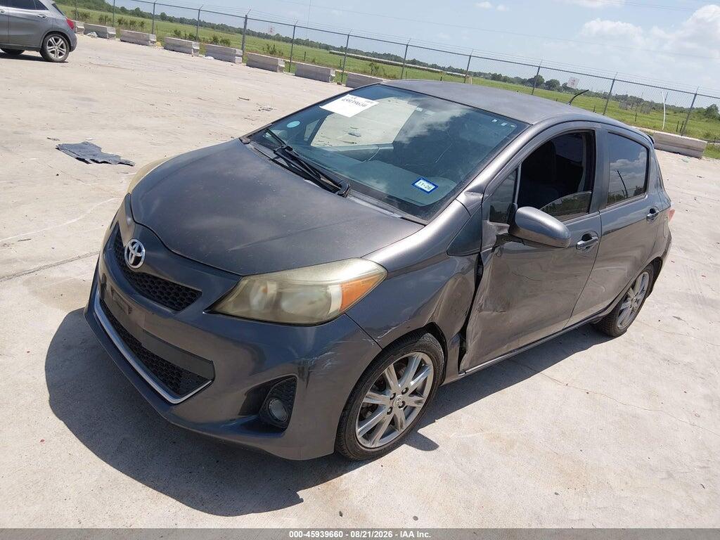 JTDKTUD32CD510343 2012 TOYOTA YARIS photo no. 2