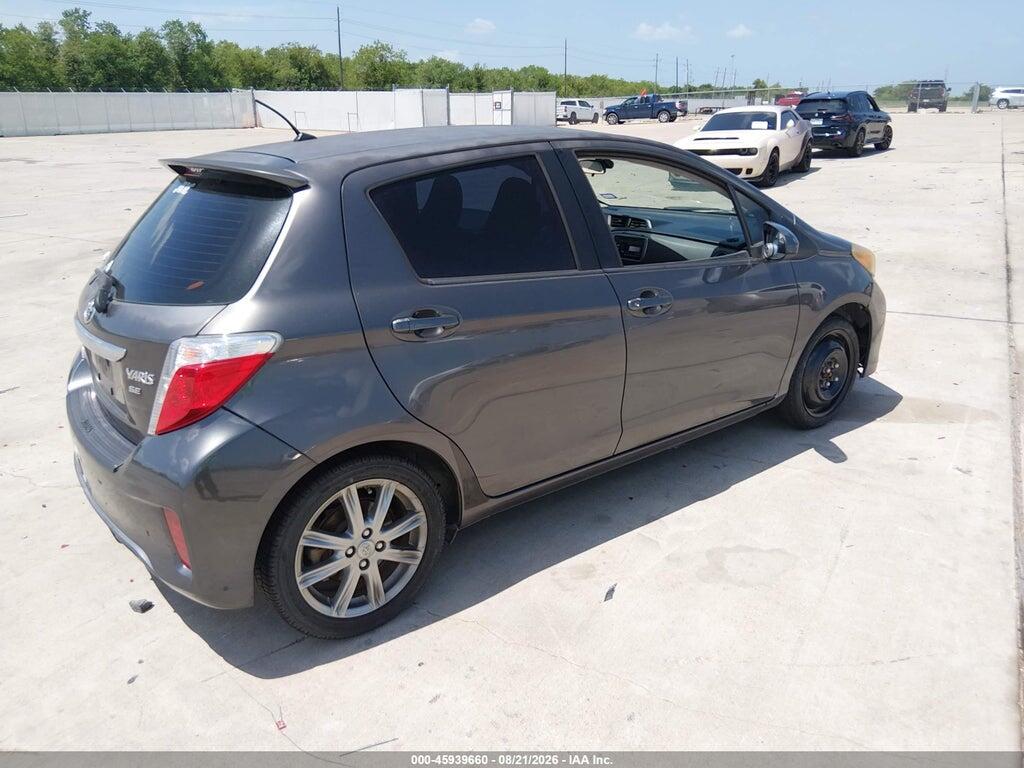 JTDKTUD32CD510343 2012 TOYOTA YARIS photo no. 4