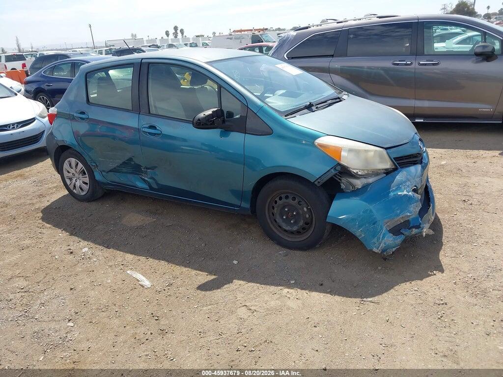 JTDKTUD33CD521335 2012 TOYOTA YARIS photo no. 1
