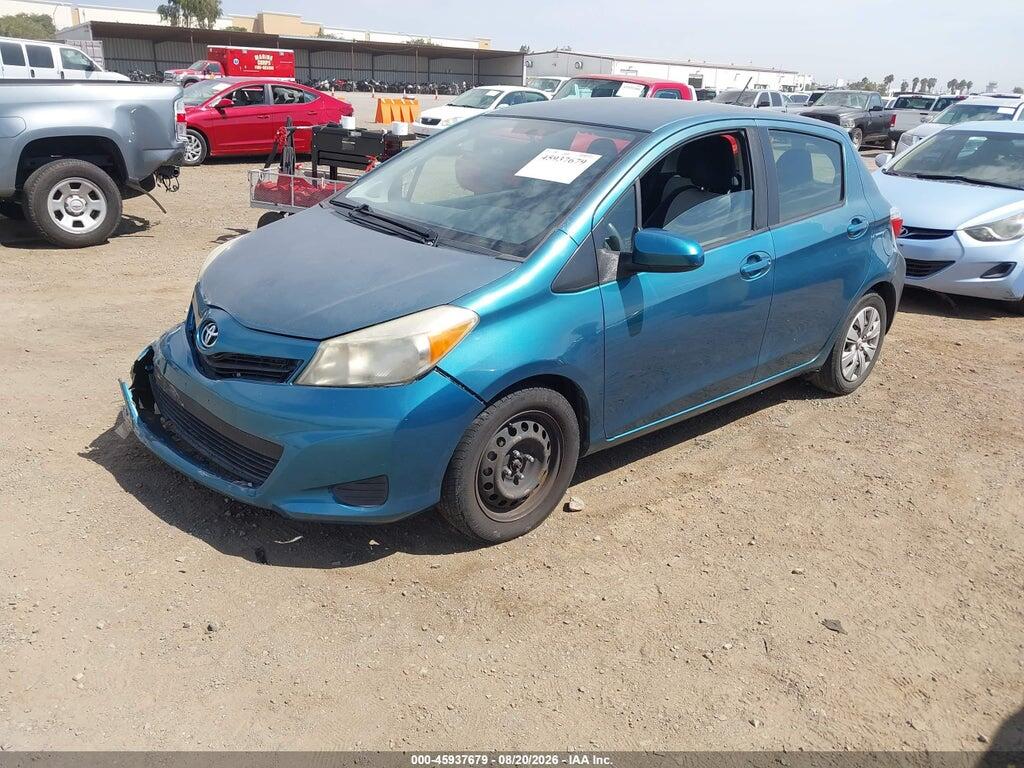 JTDKTUD33CD521335 2012 TOYOTA YARIS photo no. 2