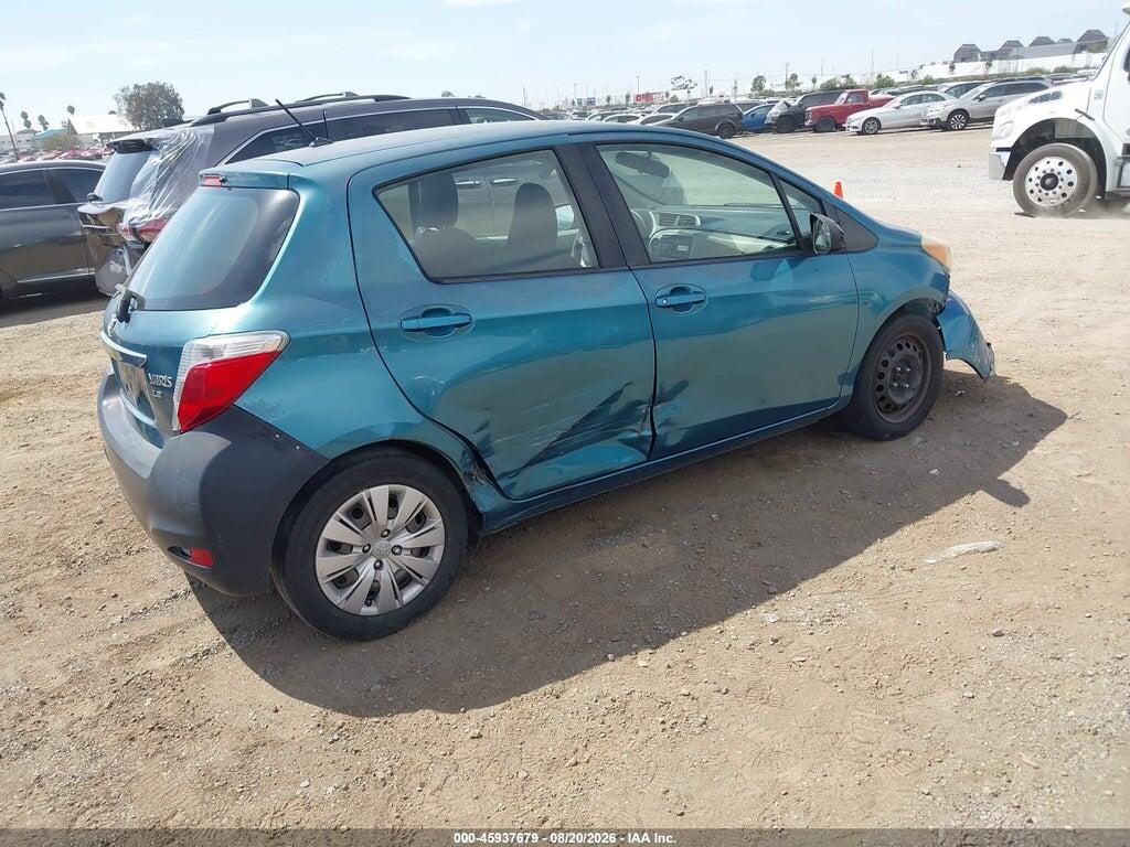 JTDKTUD33CD521335 2012 TOYOTA YARIS photo no. 4