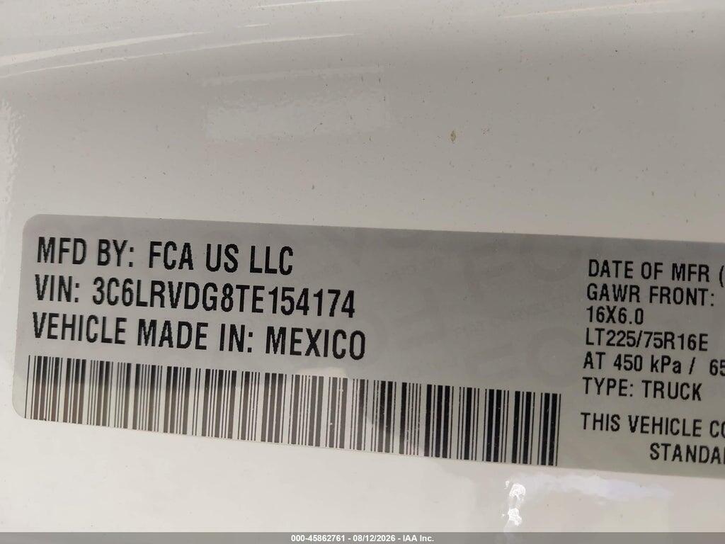 3C6LRVDG8TE154174 2026 RAM PROMASTER 2500 photo no. 9