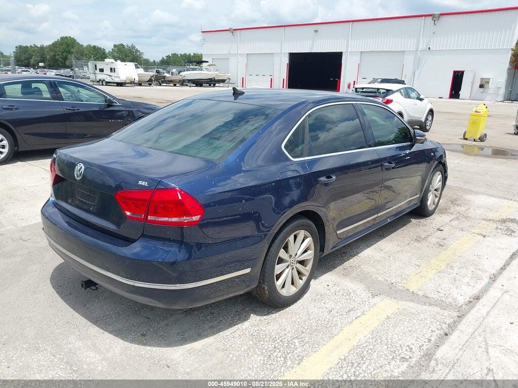1VWCH7A30CC034947 2012 VOLKSWAGEN PASSAT photo no. 4