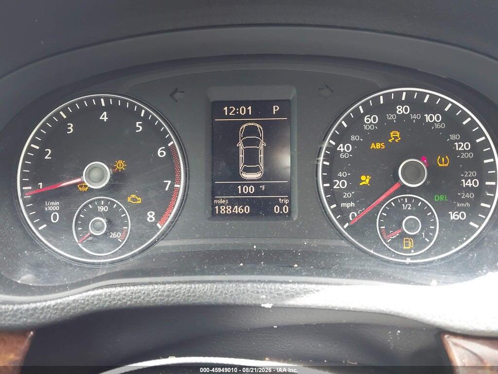1VWCH7A30CC034947 2012 VOLKSWAGEN PASSAT photo no. 7