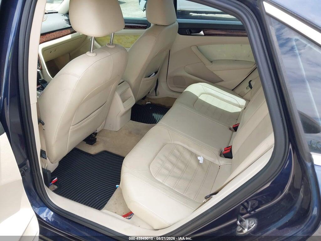 1VWCH7A30CC034947 2012 VOLKSWAGEN PASSAT photo no. 8