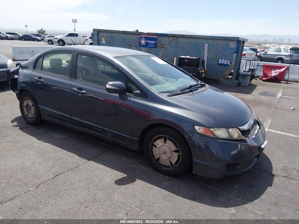 2010 HONDA CIVIC HYBRID JHMFA3F25AS001327