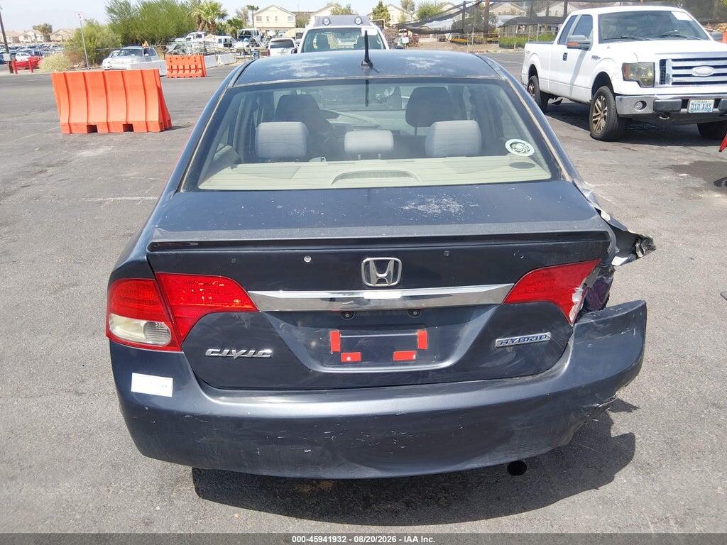 JHMFA3F25AS001327 2010 HONDA CIVIC HYBRID photo no. 12