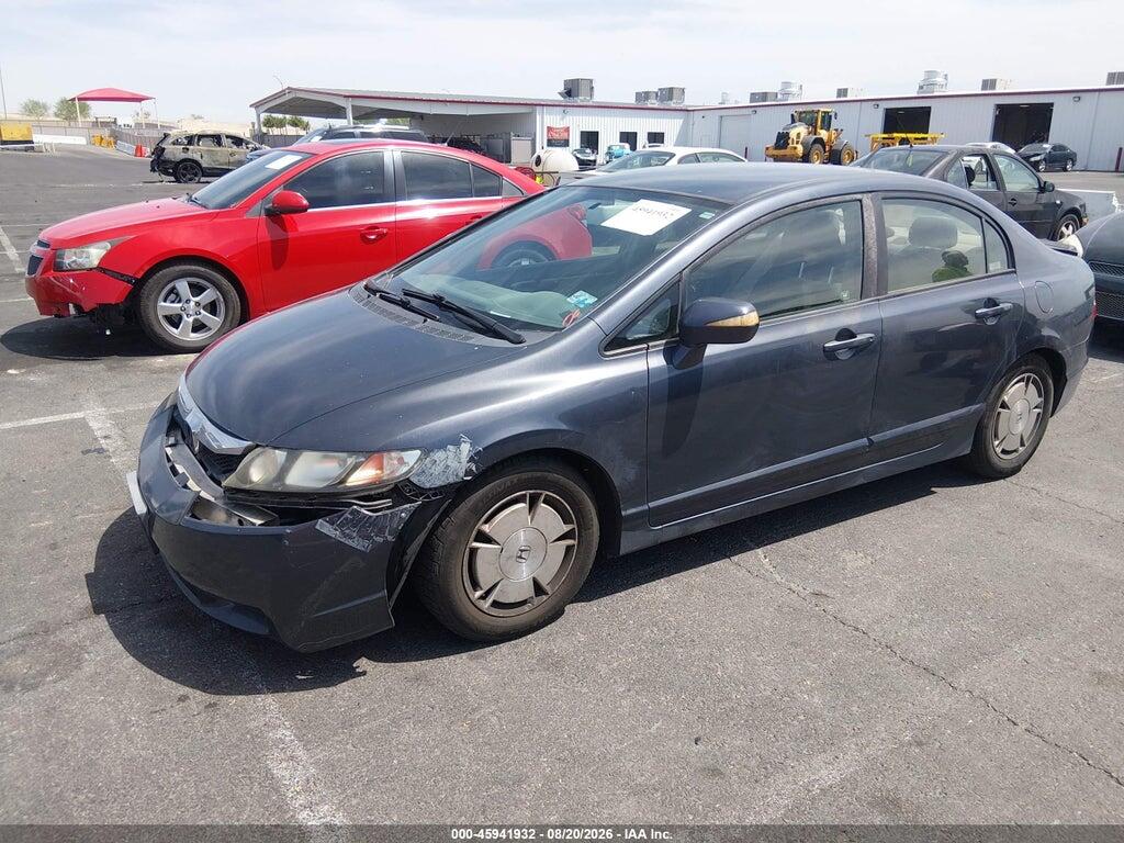 JHMFA3F25AS001327 2010 HONDA CIVIC HYBRID photo no. 2