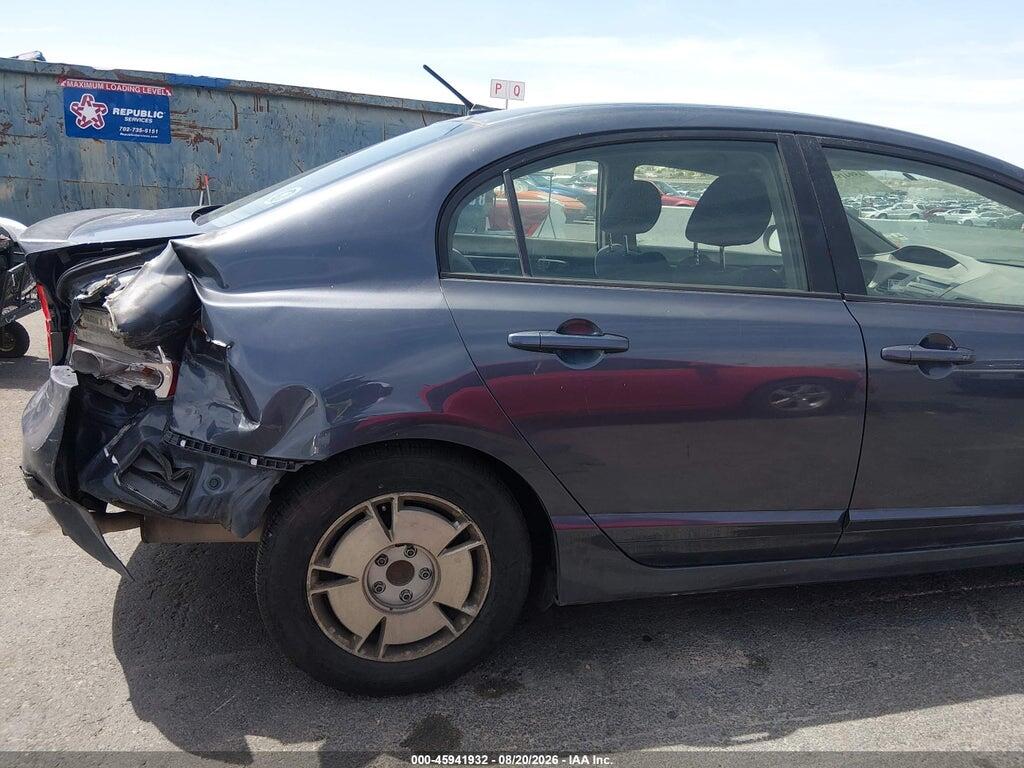 JHMFA3F25AS001327 2010 HONDA CIVIC HYBRID photo no. 6