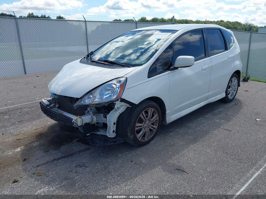 JHMGE8H45AC019244 2010 HONDA FIT photo no. 2