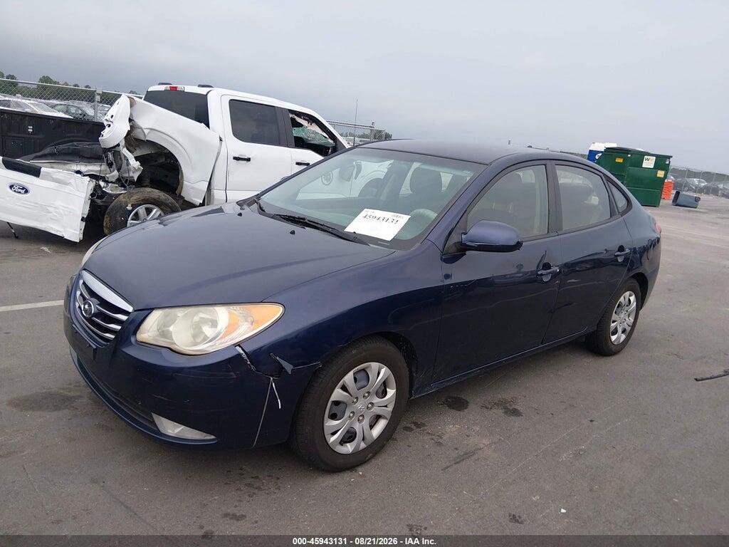KMHDU4AD2AU161910 2010 HYUNDAI ELANTRA photo no. 2