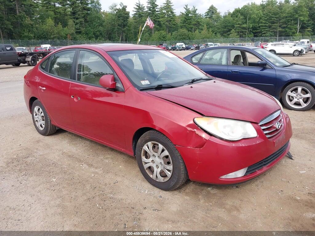 2010 HYUNDAI ELANTRA KMHDU4AD4AU060352