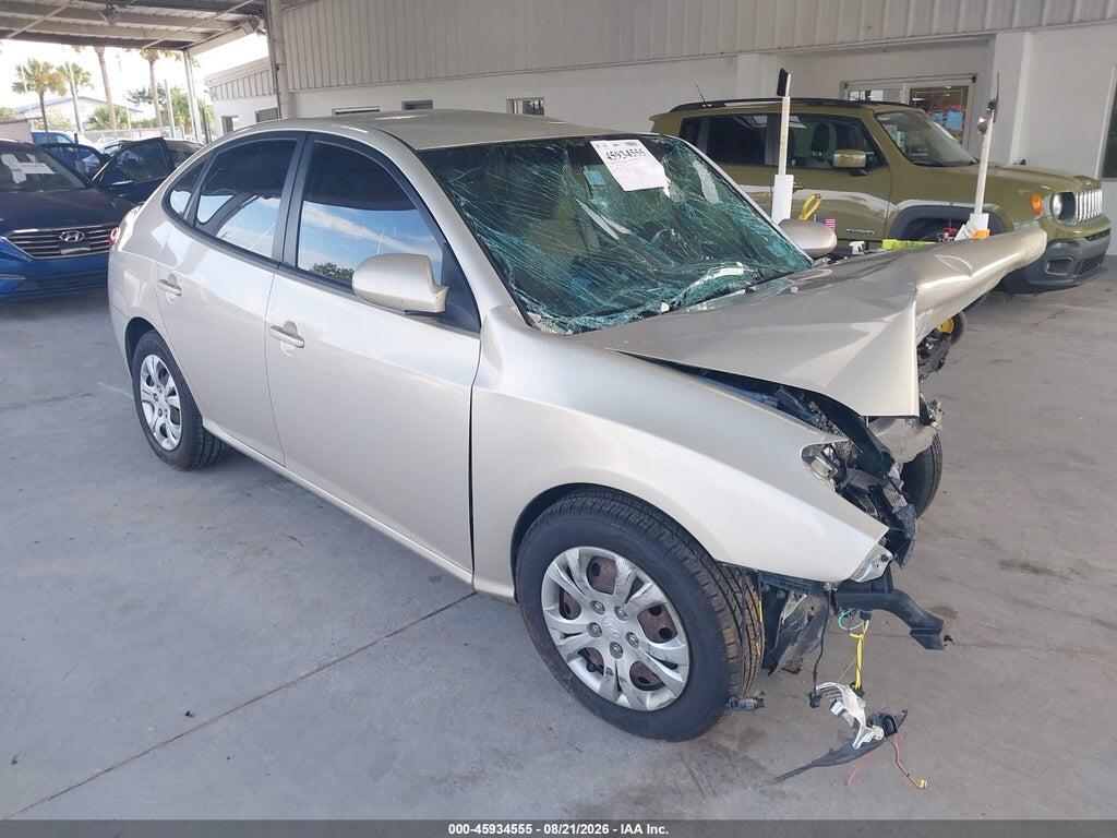 2010 HYUNDAI ELANTRA KMHDU4AD5AU133065