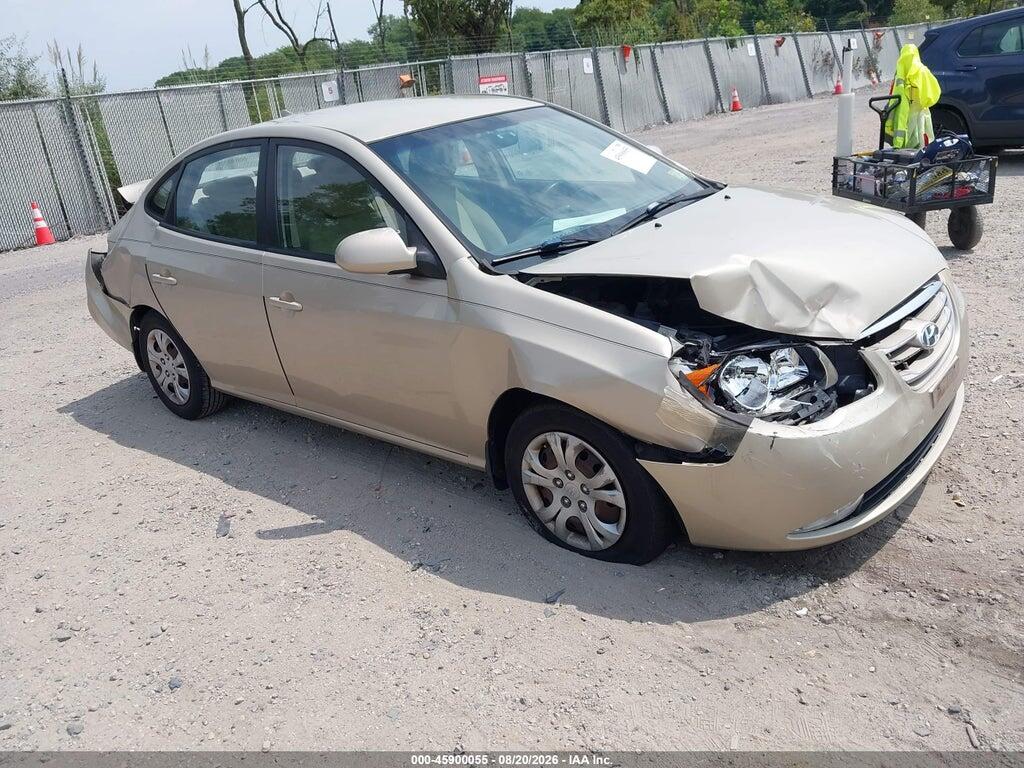 2010 HYUNDAI ELANTRA KMHDU4AD3AU941401