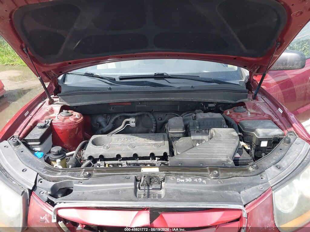 5NMSG3ABXAH351182 2010 HYUNDAI SANTA FE photo no. 10