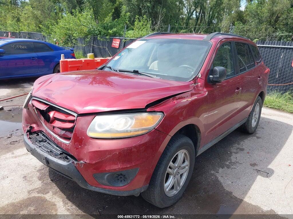 5NMSG3ABXAH351182 2010 HYUNDAI SANTA FE photo no. 2