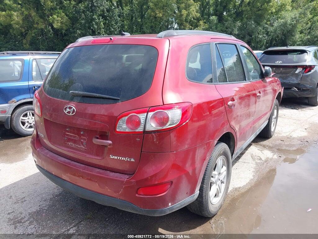 5NMSG3ABXAH351182 2010 HYUNDAI SANTA FE photo no. 4