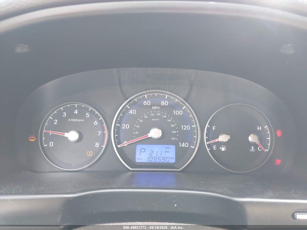 5NMSG3ABXAH351182 2010 HYUNDAI SANTA FE photo no. 7