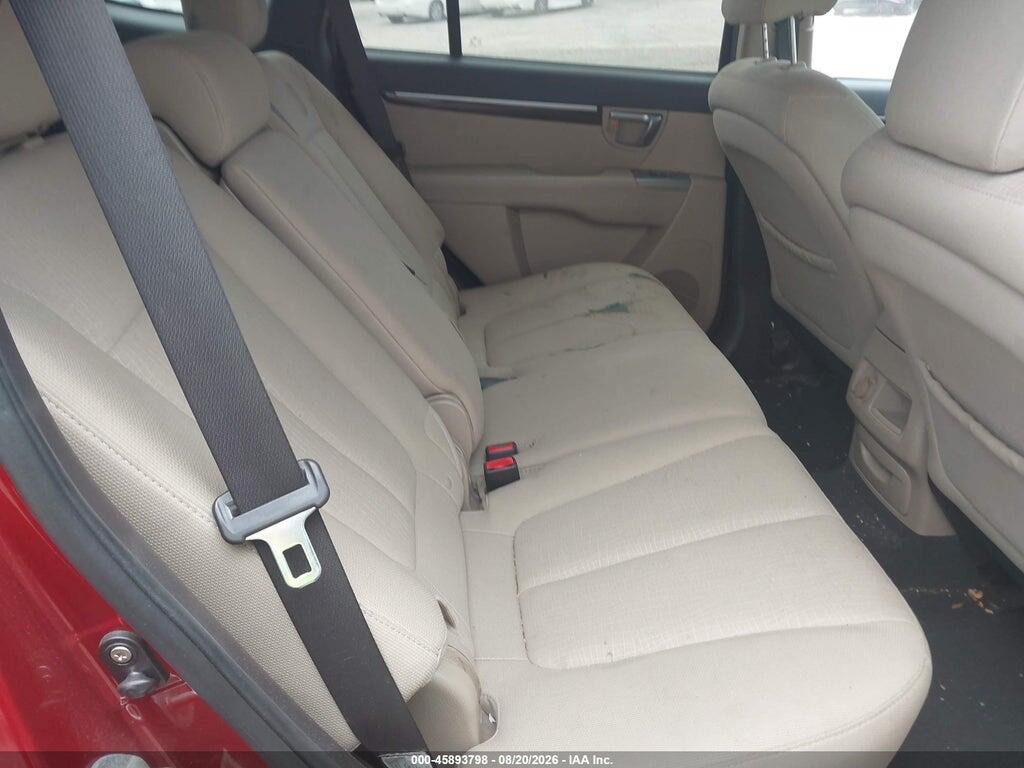 5NMSGDAB3AH379458 2010 HYUNDAI SANTA FE photo no. 8