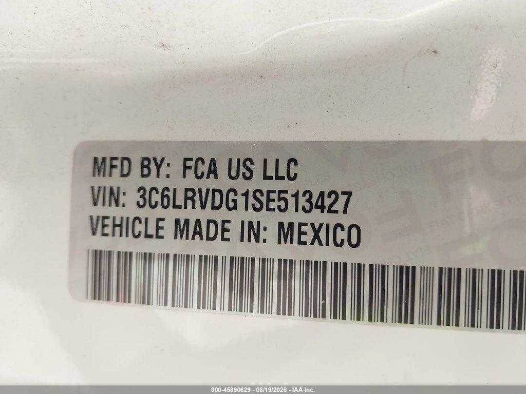 3C6LRVDG1SE513427 2025 RAM PROMASTER 2500 photo no. 9
