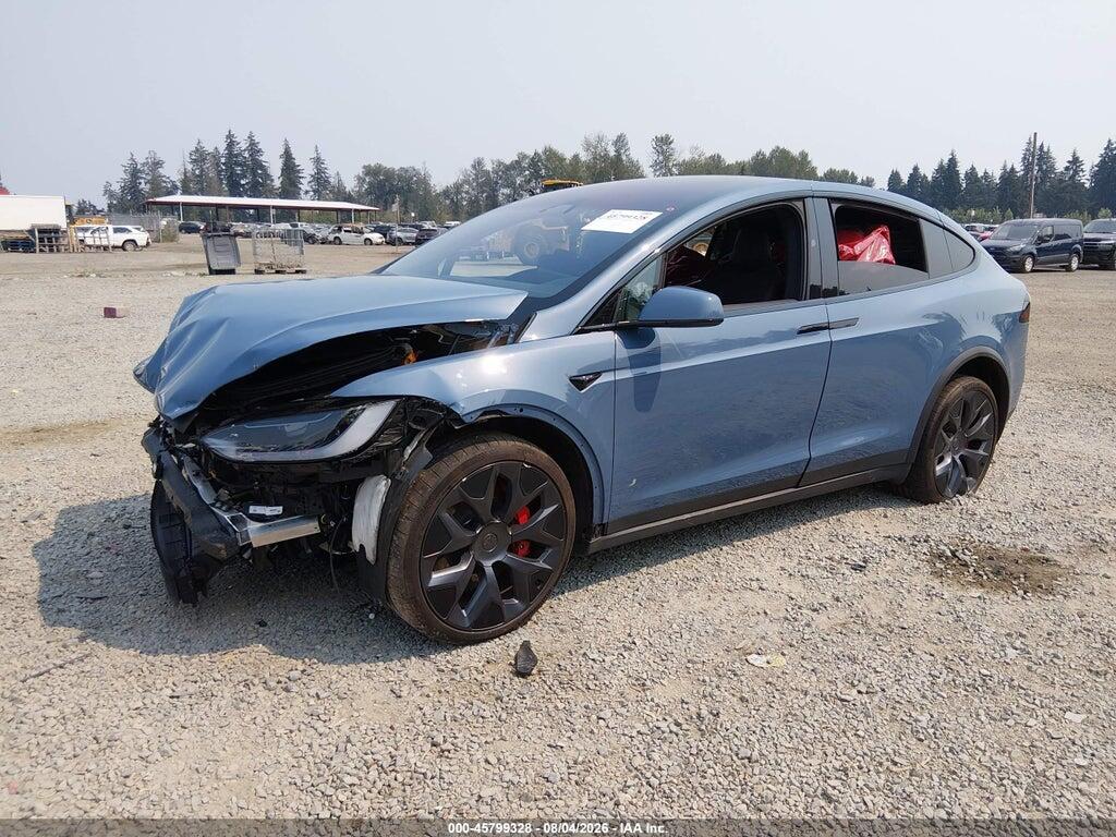 7SAXCBE65TF482195 2026 TESLA MODEL X photo no. 2