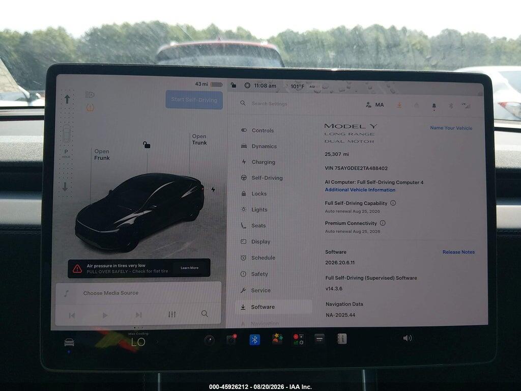 7SAYGDEE2TA488402 2026 TESLA MODEL Y photo no. 7