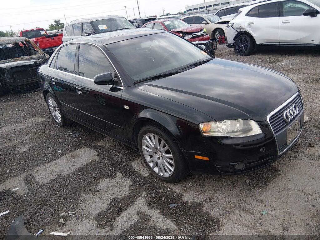 2007 AUDI A4 WAUAF78E27A112523