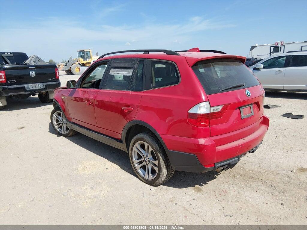 WBXPC93407WF12783 2007 BMW X3 photo no. 3
